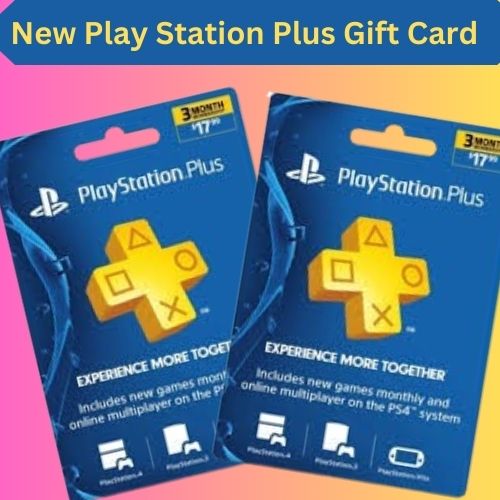 New Play StationPlus Gift Card